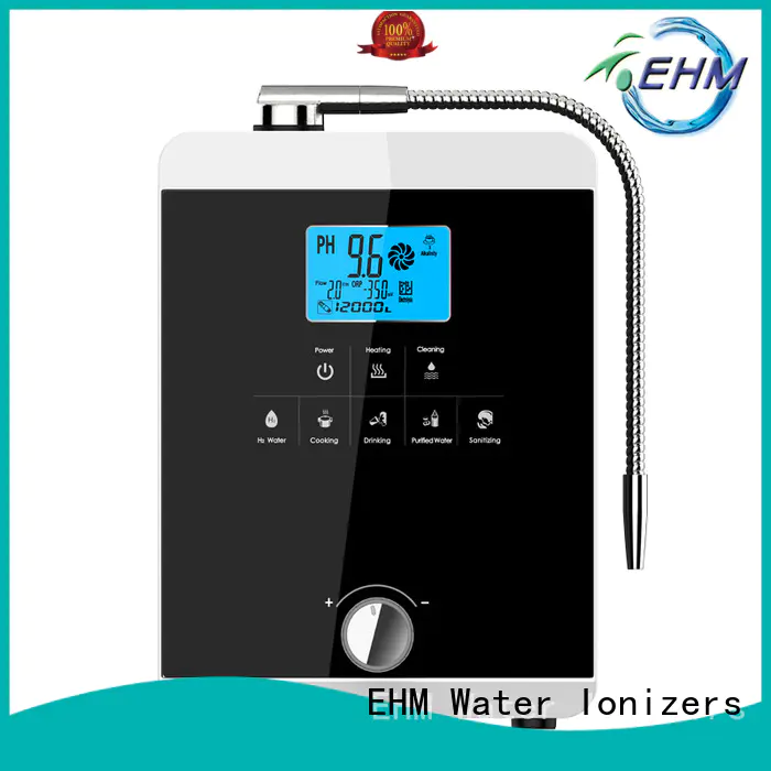 EHM high ph alkalized water machine manufacturer for purifier