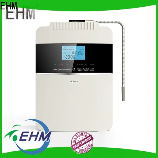 EHM energy-saving alkaline water ionizer reviews best manufacturer for dispenser
