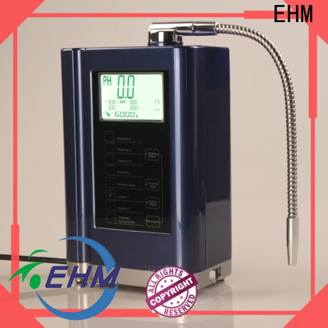 EHM professional platinum water ionizer from China for filter