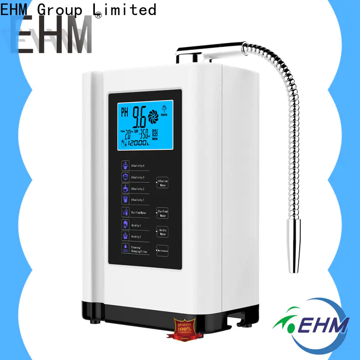 EHM Ionizer practical alkaline antioxidant water machine series for filter