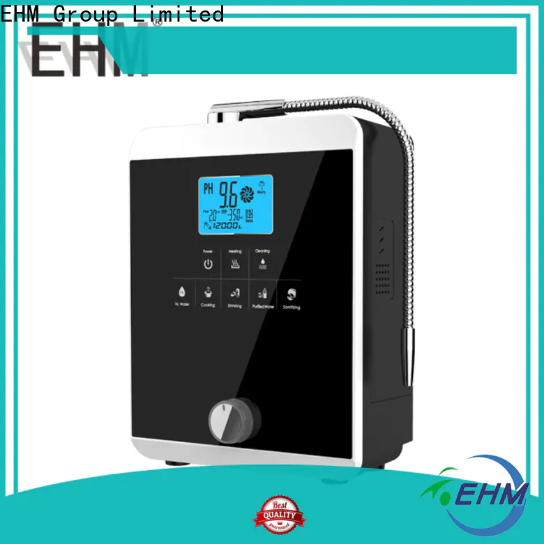 EHM Ionizer hydrogen-rich alkaline filtration system manufacturer for home