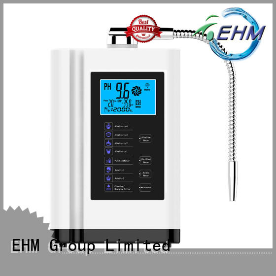 alkaline ionised water coating for dispenser EHM