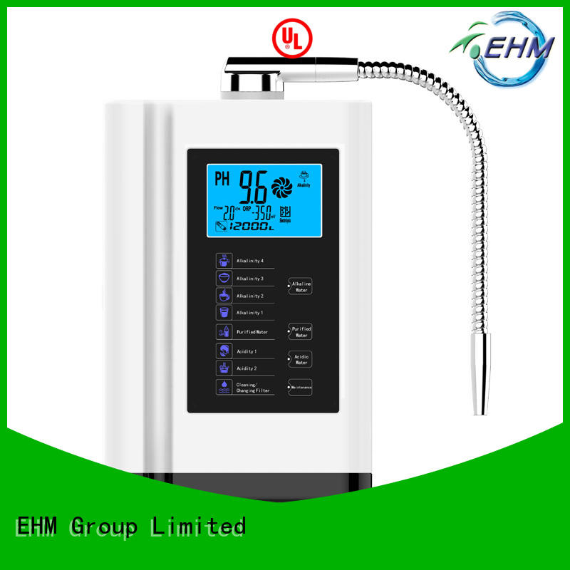 drinking cost of alkaline water machine alkaline for filter EHM