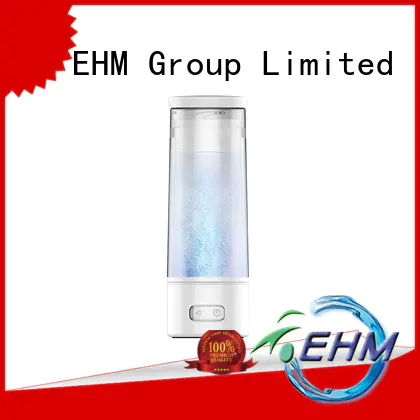 EHM hydrogenrich portable hydrogen generator by water electrolysis machine for bottle