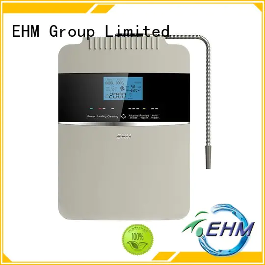 EHM hydrogenrich best ionized water machine manufacturer