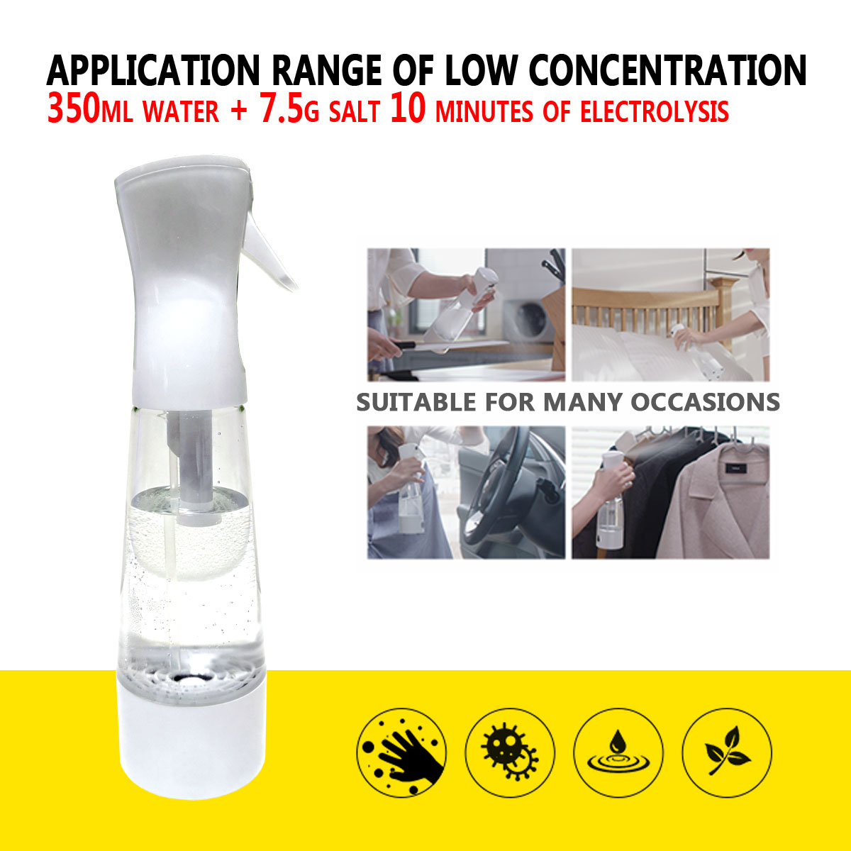 hygienic sodium hypochlorite sprayer supply for purifier-2