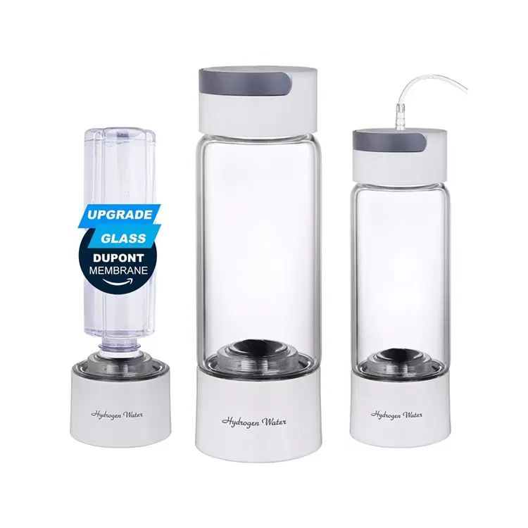 Portable Hydrogen water bottle hydrogen inhalation machine SPE /PEM Hydrogen Rich Water Maker