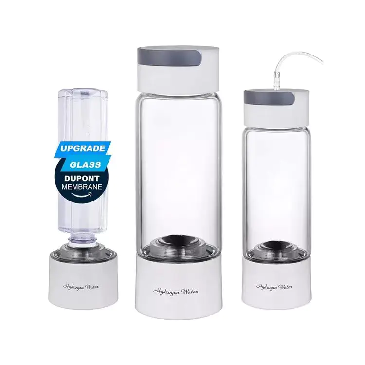 Portable Hydrogen water bottle hydrogen inhalation machine SPE /PEM Hydrogen Rich Water Maker