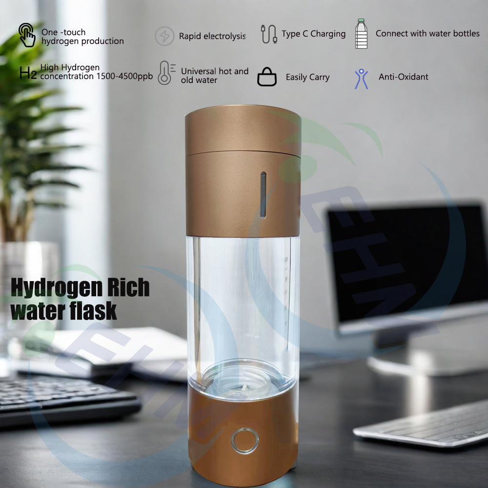 New SPE/ PEM Hydrogen Rich Generator Water Ionizer hydrogen water Bottle with Seperated H2 and O2 High Pure hydrogen PET bottle Use